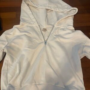 Altar'd State Cream Hoodie Sweater